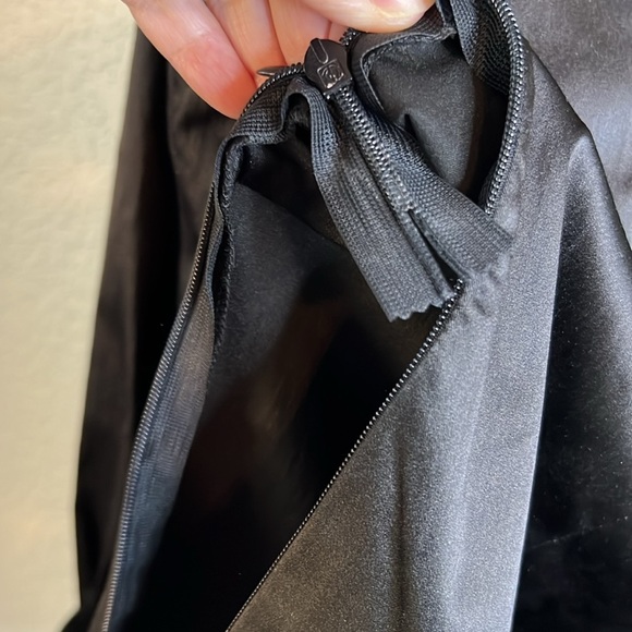 Naracamicie Black Long Sleeveve Satin Blouse Top - Picture 8 of 9